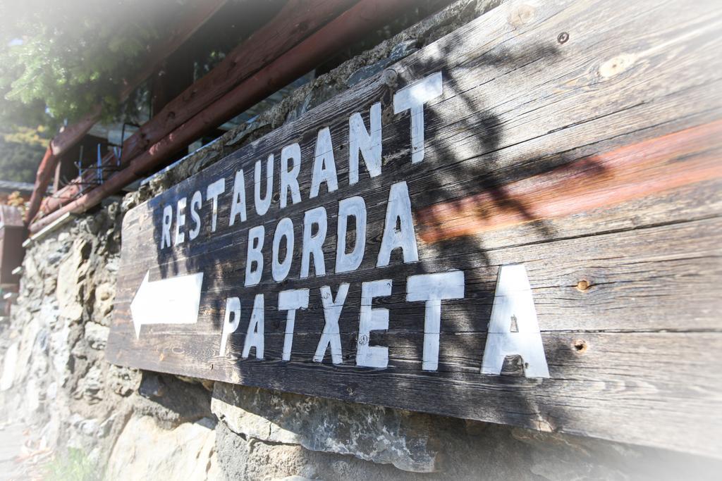 Casa Rural Restaurant Borda Patxeta Канільйо Екстер'єр фото